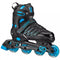 ROLLER DERBY CUSTOM ADULT IN-FIT SKATES - SIZE: MEN 7-10 - - Scratch & Dent