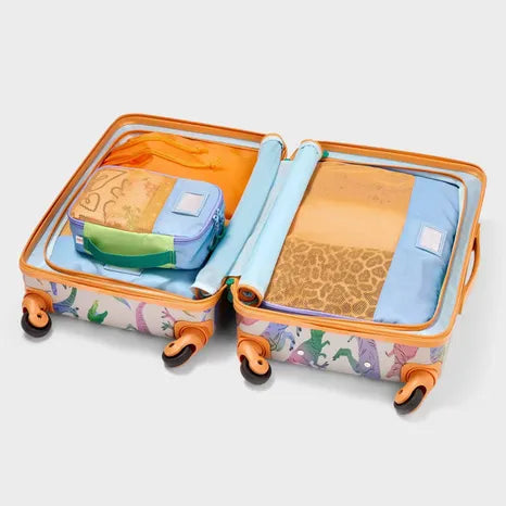 CAT & JACK KIDS' 4PC PACKING CUBE SET - RAINBOW - Like New