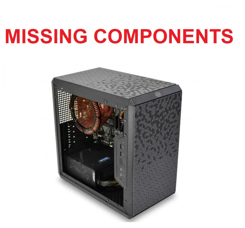 For Parts: MSI i7 32 2TB SSD 2TB HDD AEGIS-RS-11TF-223US PHYSICAL DAMAGE MISSING COMPONENTS