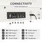UISCOM ELECTRIC PIANO KEYBOARD, 88 KEY SEMI-WEIGHTED KEYBOARD - WHITE - Like New