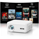 LISOWOD MINI-MOVIE-PROJECTOR WITH WHALE TV L02 - WHITE - Like New