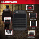 Surviveware 72-Hour Emergency Preparedness Survival Backpack for 2 People -Black - Like New