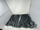 XEGE DUVET COVER PLUSH, 2 PILLOW CASES, DUVET COVER, KING - SOFT GRAY - Like New