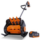 DAJIANGLX 24V 4AH ELECTRIC SNOW BLOWER CORDLESS SNOW CORDLESS, - Scratch & Dent