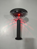 GENERIC OUTDOOR SOLAR PATHWAY LIGHTS 6 PACK - BLACK - Like New