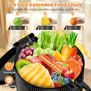 Juicer Machines, 5.4" Large Feed Chute, 400W Cold Press Juicer - Titanium Gray - Like New
