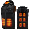 FUN WEEKEND Heated Vest for Women, 9 Heating Modules, 3 Heating Levels (Medium) - Like New