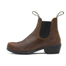 1673 Blundstone Women's Heeled Chelsea Boot Dark Brown AU/UK 5.5 8.5 - Like New