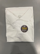 KICK START GEAR MEN MOISTURE WICKING PIQUE POLO SHIRT - SIZE: SMALL - WHITE - Brand New