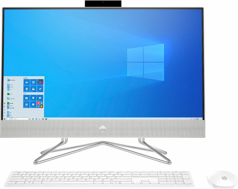 For Parts: HP AIO 24" FHD AMD RYZEN 3 5300U 8 256 SSD + 1TB HDD - CRACKED SCREEN NO POWER