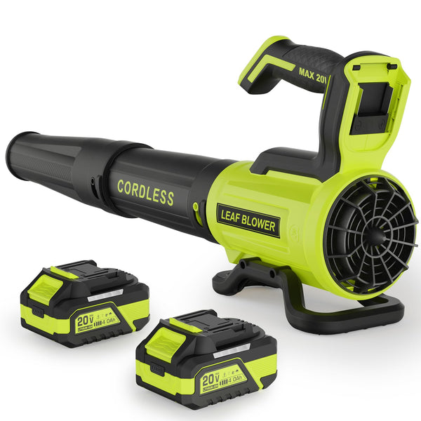 VINCHEST LEAF BLOWER CORDLESS WITH 2× 4.0AH BATTERIES AND - Scratch & Dent