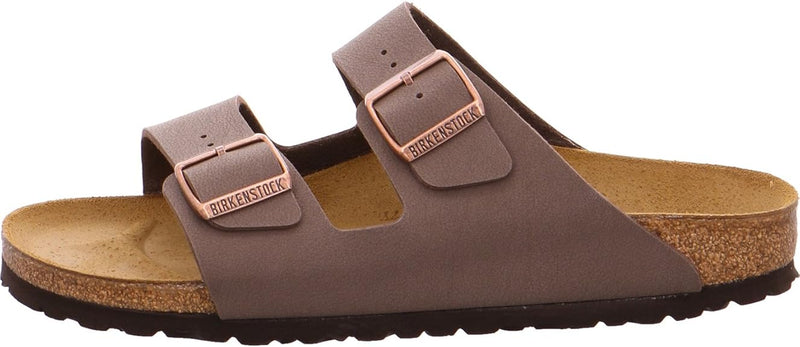 BIRKENSTOCK UNISEX ARIZONA BIRKO-FLOR SANDALS SIZE 43 - MEN 10 - DARK BROWN - Like New