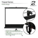 Elite Screens Tripod Series 92" 8K / 4K Ultra HD T92UWH - Black - Brand New