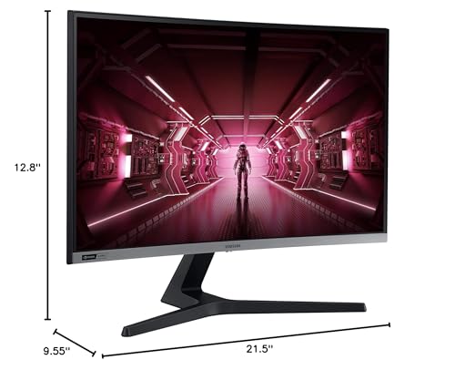SAMSUNG 24" FHD 1080p CRG5 Curved Gaming Monitor 144Hz LC24RG50FZNXZA - Black - Brand New