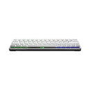 Cooler Master SK620 60% Mechanical Low Profile Wired RGB Red Switch - White - Like New