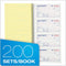 ADAMS MONEY AND RENT RECEIPT BOOK, 2-PART CARBONLESS, 5-1/4 X 11, SC1152 - WHITE - Brand New