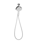 BRONDELL Nebia Corre 4-Spray Pattern, 1.5 GPM 6.5 in Handheld Shower Head,Chrome Like New