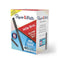 PAPER MATE WRITE BROS BALLPOINT STICK PENS 1.0MM BLACK BARREL 60 PACK - Brand New