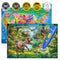 Bilingual Interactive for Kids Talking USA Map Dinosaur Poster for Kids Learning - Like New