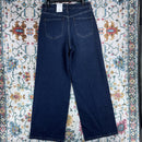 TIME AND TRU WIDE LEG NWT SIZE 10 - DARK WASH BLUE JEAN - Brand New