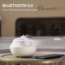 Maraawa Fountain Waterproof Bluetooth Speaker WHALE - White Like New