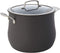 Cuisinart 12 Quart Stockpot, Hard Anodized Contour Stainless Steel w/Cover, Gray Like New