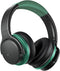 Commalta E7 Active Noise Cancelling Headphones Wireless Bluetooth - Teal Green Like New