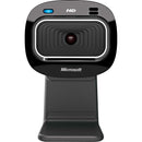 MICROSOFT LIFECAM HD-3000 FOR BUSINESS WITH BUILT IN NOISE CANCELLING - BLACK - Like New