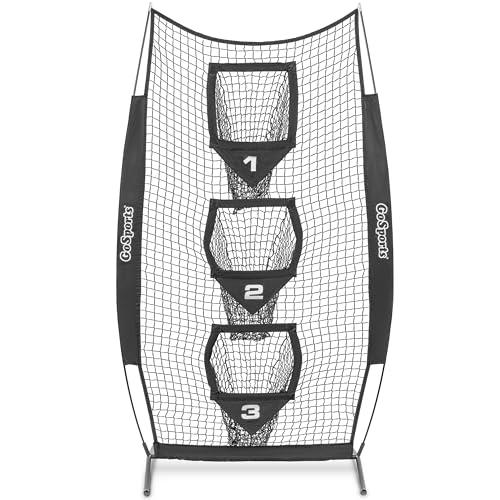 GOSPORTS 8 X 4 FT FOOTBALL THROWING TARGET NET FB-NET-8X4 - BLACK - Like New