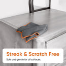 SUPERIO MICROFIBER CLEANING CLOTH, 3-PACK - GRAY - Brand New