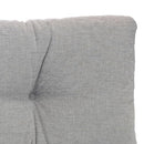 Klear Vu The Gripper Non-Slip Tufted Bench Cushion 43" - Chenille Gray - Brand New