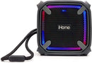 iHome Weather Tough Portable Rechargeable Bluetooth Speaker IBT371BGC - Black Like New