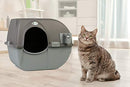 OMEGA PAW NRA15 SELF CLEANING LITTER BOX REGULAR SIZE - 16"L X 18.5"W X 15.75"H - Like New