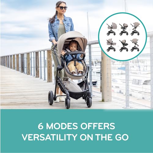 EVENFLO PIVOT MODULAR TRAVEL SYSTEM WITH LITEMAX INFANT CAR - Scratch & Dent