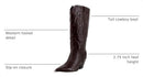 B0D2QYFRJ3 Sam Edelman Women's James Western Boot Spiced Pecan Wide Calf 11 - Brand New