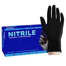 SAFEKO Heavyweight Nitrile Gloves | Black | 5 Mil | X-Large | Case of 1000 - Brand New