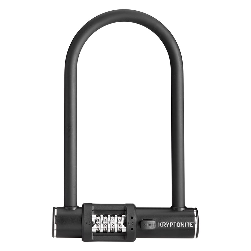 Krytonite Combo Bike U-Lock Standard, Anti-Theft Security Bicycle Lock - Brand New