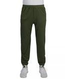 BLUE ICE MEN'S MOISTURE WICKING PERFORMANCE JOGGERS - SIZE: MEN M - OLIVE - Brand New