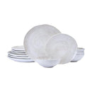 Mikasa Harley 12 Piece Stoneware Hand-Crafted Dinnerware Set, Service for 4 - Brand New