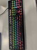 SUMMONER COLORFUL REAL MECHANICAL KEYBOARD - BLACK - Like New