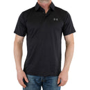 UNDER ARMOUR MEN S PLAYOFF POLO QUICK DRY SHORT SLEEVE SHIRT - SIZE: L - BLACK - Brand New