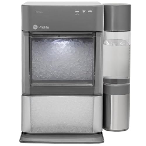 GE PROFILE OPAL 2.0 XL 1 GAL TANK CHEWABLE ICE MAKER - STAINLESS STEEL - Like New