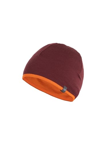 ICEBREAKER MERINO ICEBREAKER UNISEX MERINO 200 POCKET HAT - PORT/BLAZE - Brand New