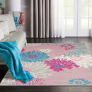 NOURISON HOME NOURISON PASSION 5'3" X 7'3" GREY CONTEMPORARY INDOOR RUG -MULTI - Brand New