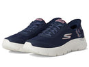 Skechers Women's Go Walk Flex Eva Hands Free Slip-Ins Sneaker Navy/Pink, 9.5 - Like New