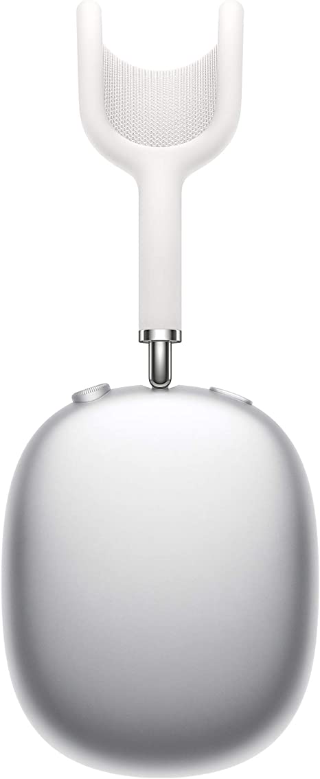 For Parts: APPLE AIRPODS MAX SILVER WITH WHITE HEADBAND MGYJ3AM/A SILVER-CANNOT BE REPAIRED