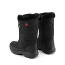 DREAM PAIRS Goose Black Faux Fur Knee High Winter Snow Boots Size 12 M - Like New