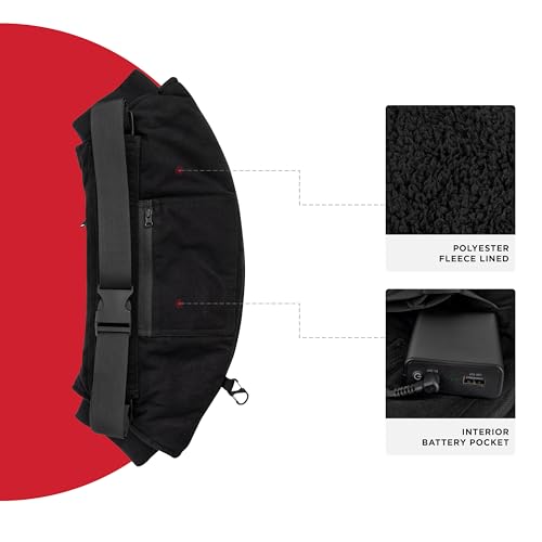 Radians RHG-A900 Wind Resistant Cold Weather Heated Hand Warmer Kit - Black - Like New
