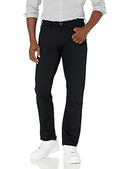 AMAZON ESSENTIALS MEN'S ATHLETIC-FIT STRETCH JEANS 32WX30L - BLACK - Brand New