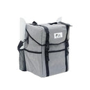 TRADEMARK INNOVATIONS LINECASTER 40L FISHING BACKPACK COOLER TACKLE, GRAY - Like New